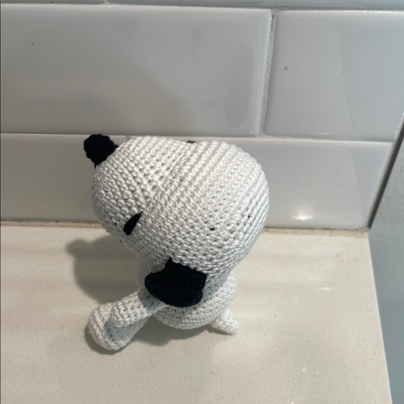 Handcrafted Snoopy Figure Toy Doll Amigurumi Crochet Peanuts Decor Handmade - Picture 6 of 11